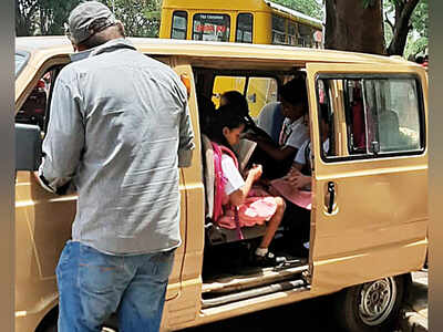 Bikes, autos ferrying school kids face action as transport dept deploys special squads