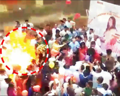 Cops to investigate Wadia Hospital balloon fire incident