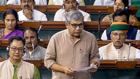 Congress&rsquo;s Manish Tewari claims Data Protection Bill classified as money bill, IT minister Ashwini Vaishnaw refutes