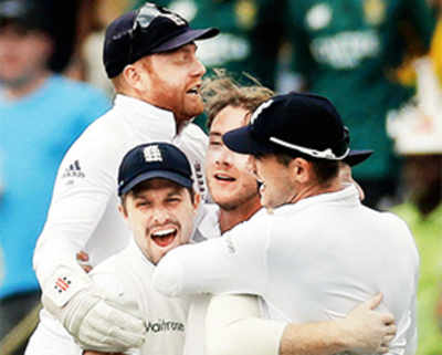 Broad grin for Eng after series victory