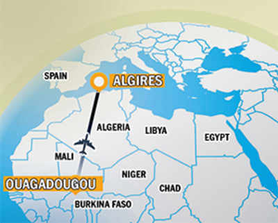 Algeria jet missing, 116 feared killed
