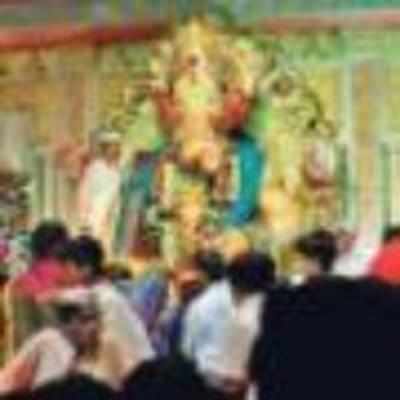 Private guards to help with visarjan