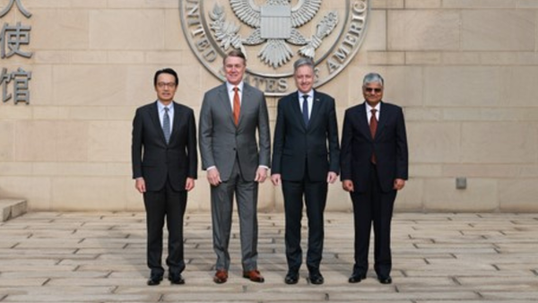 ‘A force for good’: Quad ambassadors meet amid Chinese military drills; vow ‘free and open’ Indo-Pacific