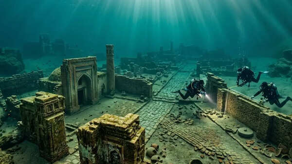 A lost ‘Silk Road’ city found beneath Lake Issyk-Kul in Kyrgyzstan stuns archaeologists