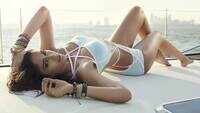 Ileana D'cruz looks exquisite basking in the sun in her white swimwear 