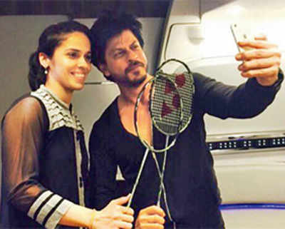 Saina’s DDLJ moment with SRK