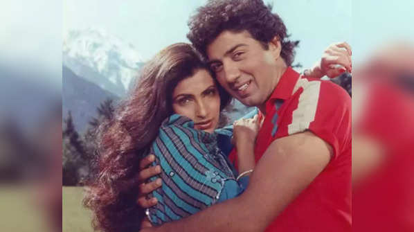 Sunny Deol and Dimple Kapadia