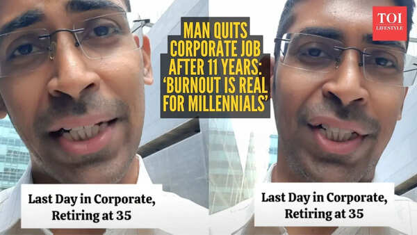 After 11 years in corporate, Indian man ‘retires’ from work life at 35 - here's why!