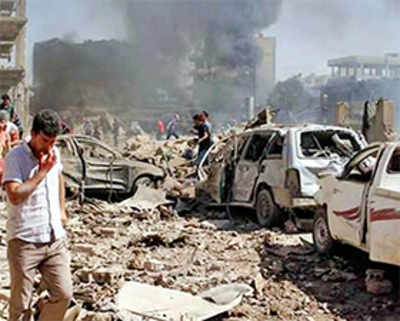 Twin Daesh suicide blasts kill 44 in Syria