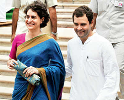 Priyanka’s cameo at Rahul strategy meet sets tongues wagging