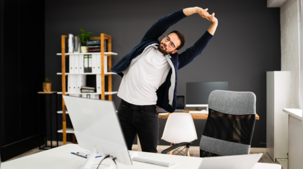 Standing for 3 minutes after every 30 minutes of sitting