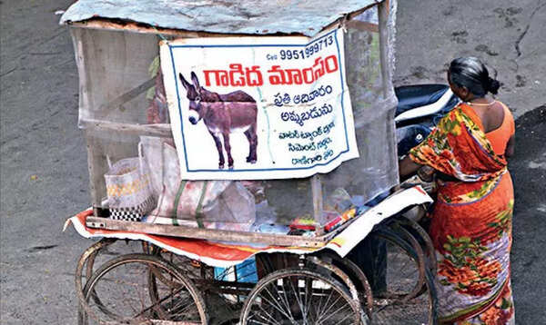 As health, virility myths spread, donkeys in Andhra are dead meat