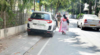 Time to remind them that pavements are for pedestrians only