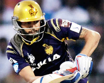 Uthappa, Pandey drive KKR to 166-5 after early blows