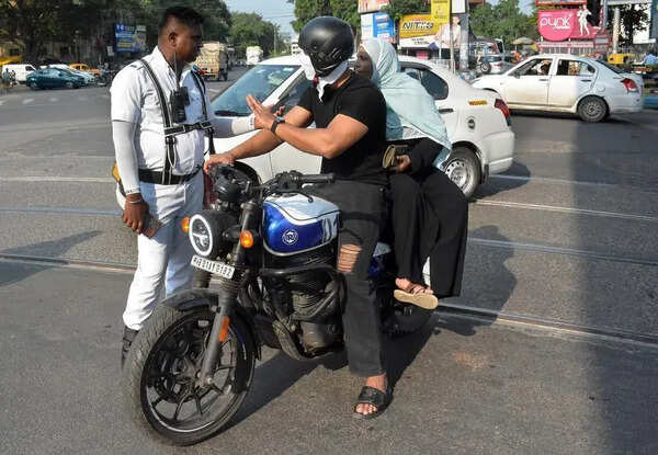 775 helmetless riders nabbed on 4th day of drive