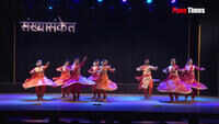 Representing number 13 through kathak 