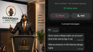'Marwa denge tujhe': Cockroach Janta Party founder receives death threats