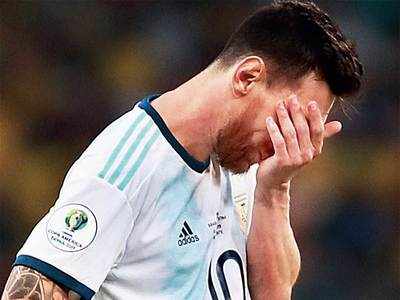 Lionel Messi vows to play on for Argentina despite latest heartache