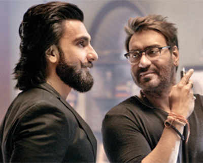 Ranveer face-times with Rohit, Ajay