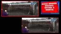Bihar: 264 crore bridge inaugurated last month, washed away in Gopalganj 