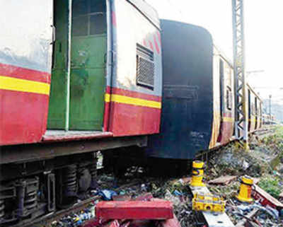 Train derailment, other disruptions throw CR off track