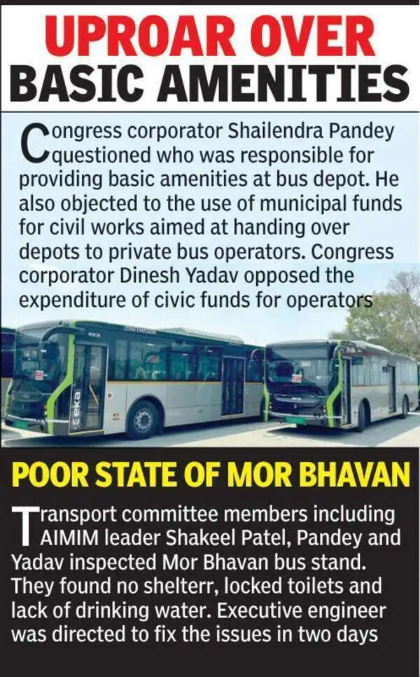 NMC transport committee clears 1.55cr feeder bays