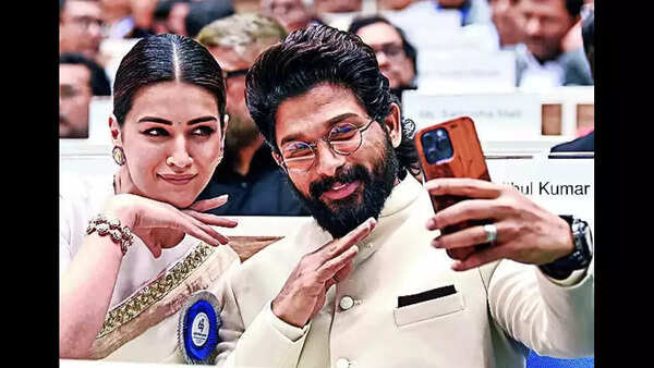 Allu Arjun 1st Telugu to receive national award for best actor