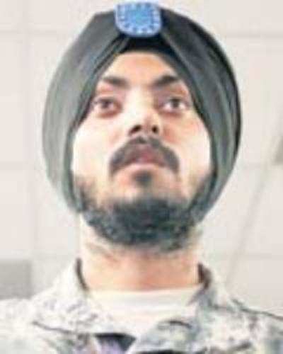 US gets first enlisted Sikh soldier since '81