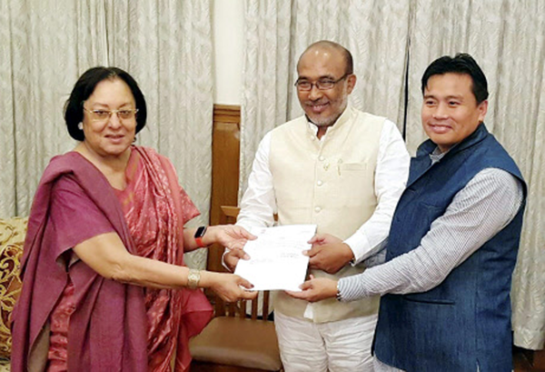 Governor invites BJP to form ‘stable’ Manipur government