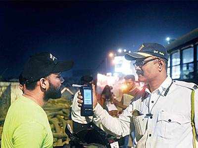 Thane traffic dept replaces breathalyser with blood test