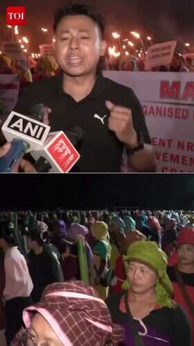 Protesters in Manipur question &lsquo;Nari Shakti&rsquo;, demand troop withdrawal