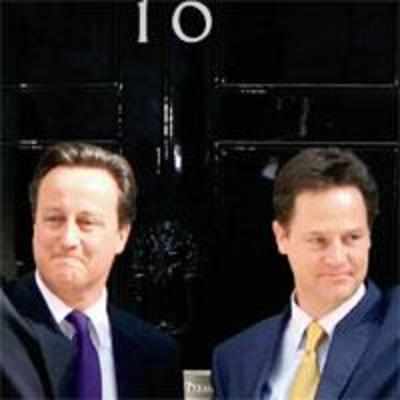 Cameron, Clegg kick off UK's coalition era