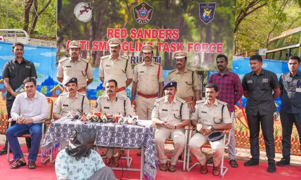 Task force arrests interstate red sanders smuggler in Tirupati
