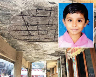 Five-year-old girl killed by crumbling slab in Sion school