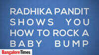 Radhika Pandit flaunts her baby bump in style 
