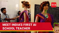 Watch: Meet India&rsquo;s first-ever AI teacher robot named &lsquo;Iris&rsquo; launched in Kerala school