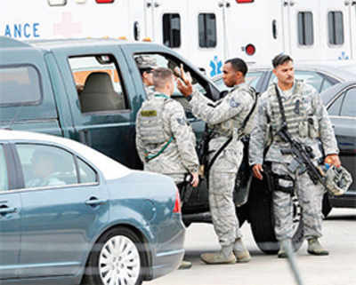 Two dead in shooting at Texas airforce base
