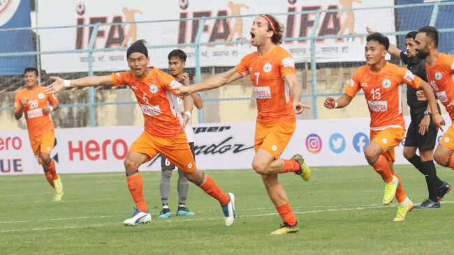 I-League: Mendi stamps arrival with hat-trick in NEROCA&rsquo;s win