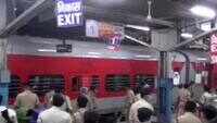 Special train carrying 1208 migrant workers arrives at Muzaffarpur railway station in Bihar 