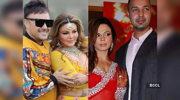 Rakhi Sawant's controversial romantic life; a look at all the men she claimed be in love with