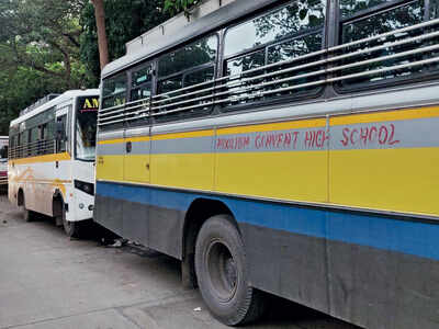 Depots empty, school buses still clog roads