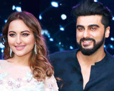 Song and dance for Arjun Kapoor and Sonakshi Sinha