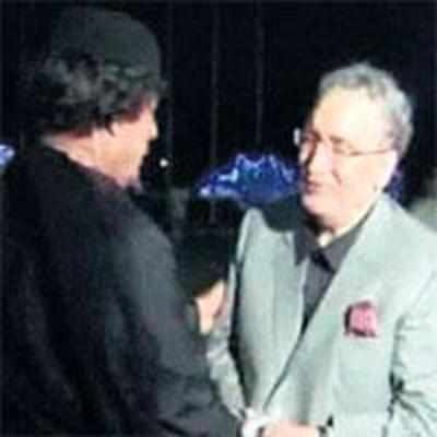 Gaddafi meets Lockerbie bomber
