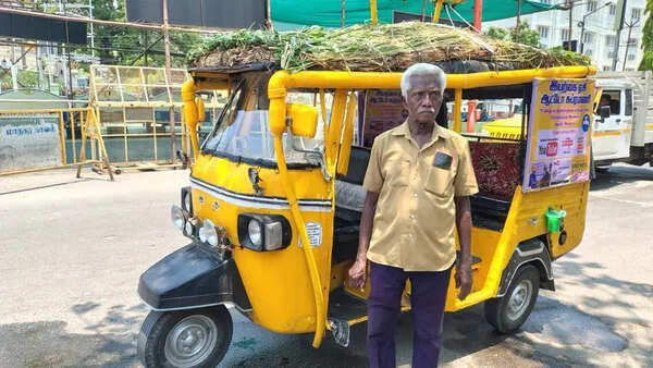 Salem auto driver creates ‘natural AC’ to beat summer heat
