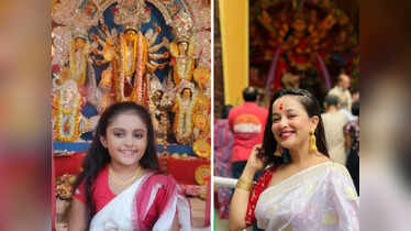 Shubho Ashtami- Meghan Chakraborty to Priyanka Bhattacharjee ...