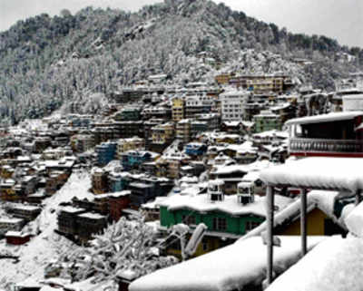 Snow, cold snap hit Himachal and U’khand