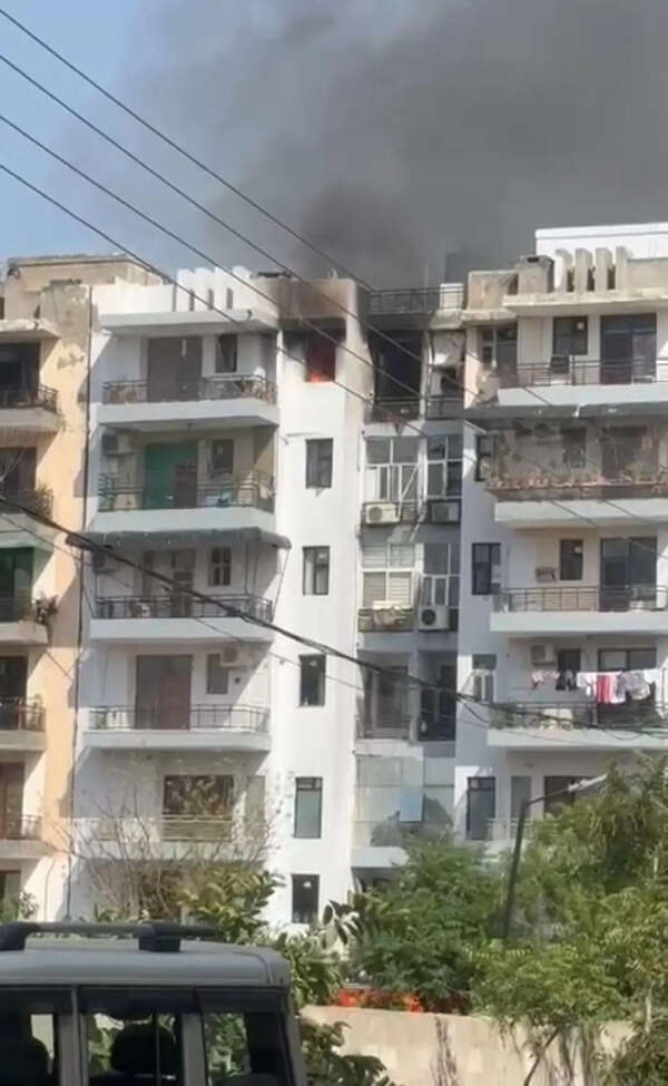 Housing society fire destroys property worth lakhs