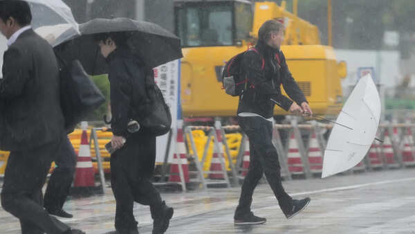 Storm Jangmi batters Japan: Heavy rain, strong winds causes widespread disruption, leaves 60,000 houses without power