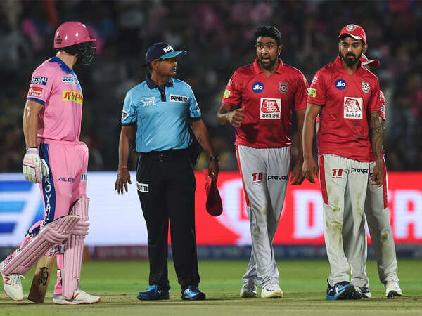 IPL 2019: R Ashwin 'Mankads' Rajasthan Royals