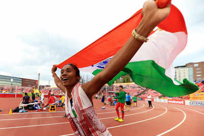 Congratulatory messages pour in as Hima Das creates history with gold medal at IAAF World U-20 Athletic Championship